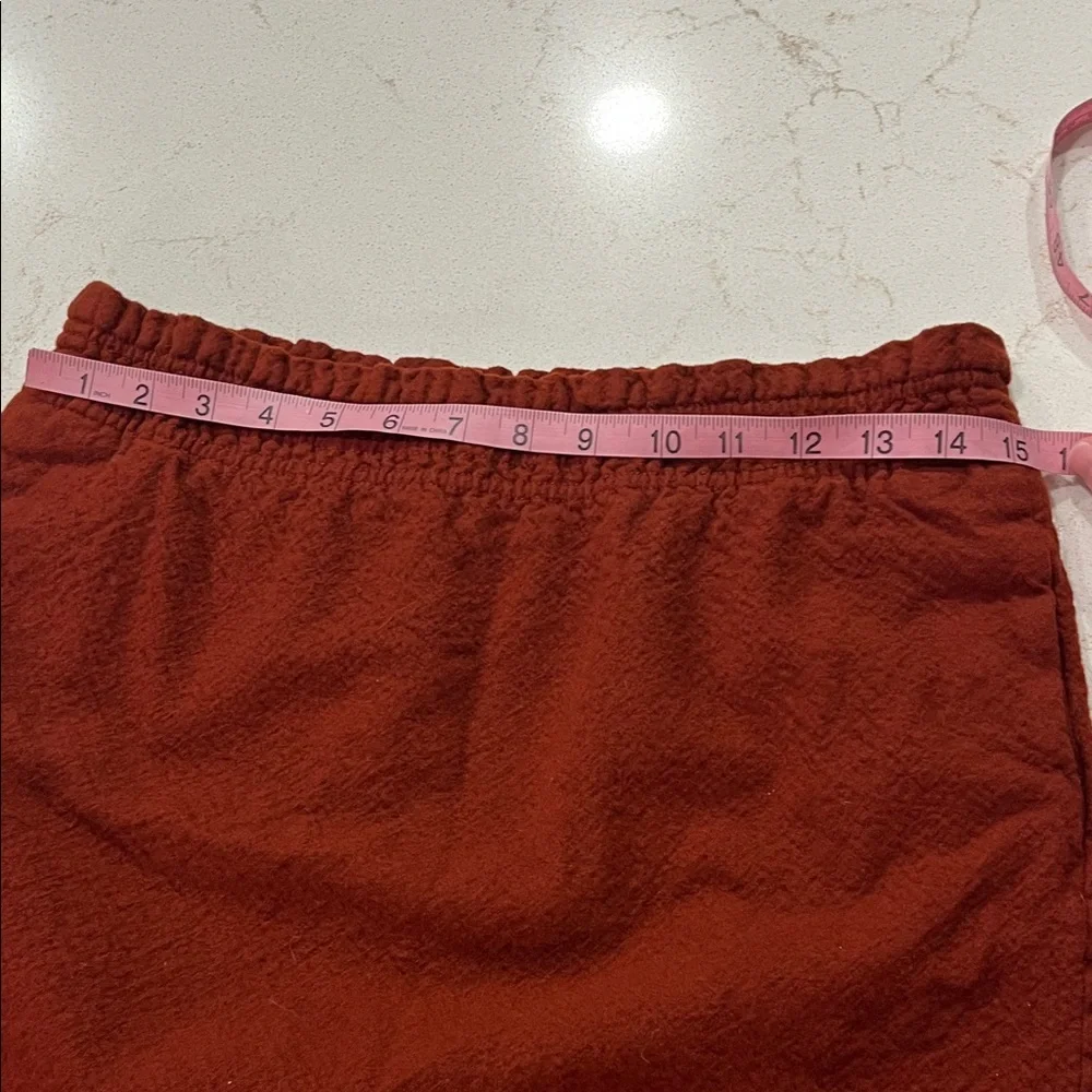 J. Crew Wool Rust Color Mini Skirt